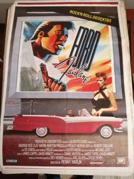 FORD - ROCK N ROLL DEDEKTİFİ - 70X100 CM EBATLARINDA  FİLM AFİŞİ