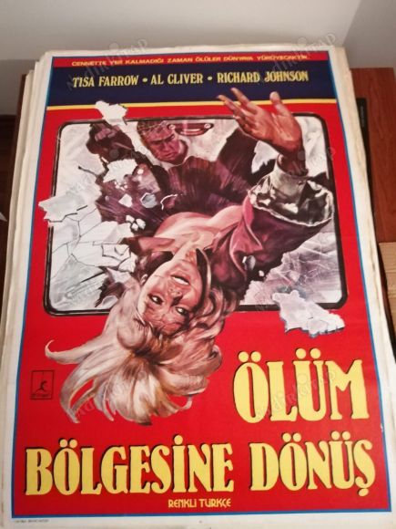 ÖLÜM BÖLGESİNE DÖNÜŞ - 70X100 CM EBATLARINDA  FİLM AFİŞİ