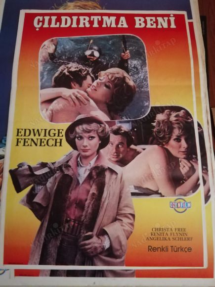 ÇILDIRTMA BENİ - EDWIGE FENECH  - 57X81 CM EBATLARINDA  FİLM AFİŞİ