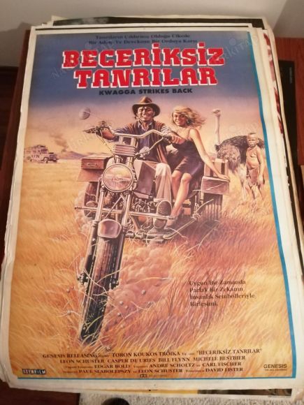 BECERİKSİZ TANRILAR - DAVID LISTER FİLMİ  - 70X100 CM EBATLARINDA FİLM AFİŞİ