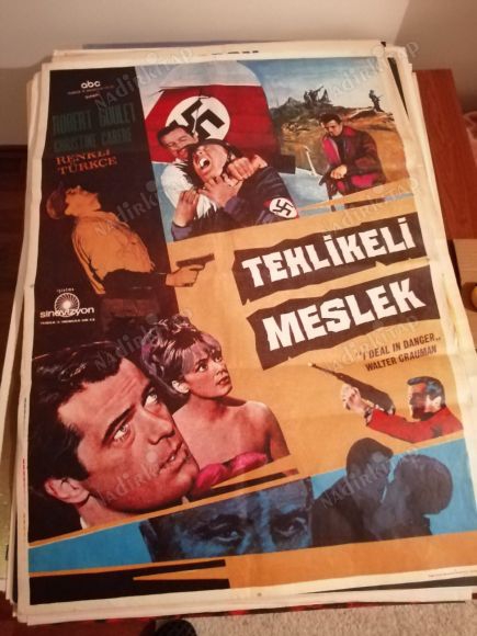 TEHLİKELİ MESLEK - ROBERT GOULET  - 70X100 CM EBATLARINDA FİLM AFİŞİ