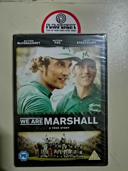 WE ARE MARSHALL  - MATTHEW McCONAUGHEY  126  DAKİKA  DVD FİLM   AVRUPA BASIM TÜRKÇE DİL SEÇENEĞİ YOKTUR  * AÇILMAMIŞ AMBALAJINDA*