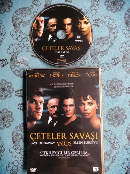 ÇETELER SAVAŞI (THE YARDS )  MARK WAHLBERG / JOAQUIN PHOENIX / CHARLIZE THERON  110 DAKİKA -  DVD FİLM