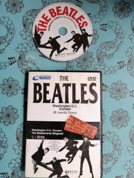 BEATLES WASHINGTON D.C. KONSERİ İLK AMERİKAN TURNESİ  - 68 DAKİKA  KONSER DVD FİLM