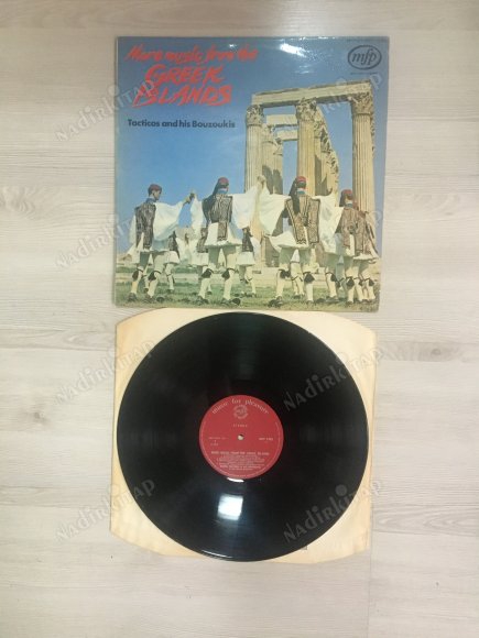 MORE MUSIC FROM THE GREEK ISLANDS- 1970 İNGİLTERE BASIM -33 LÜK LP PLAK