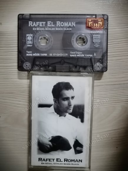 RAFET EL ROMAN   / EN GÜZEL GÜNLER SENİN OLSUN / KASET - 1997 TÜRKİYE Basım Kaset- 2.El