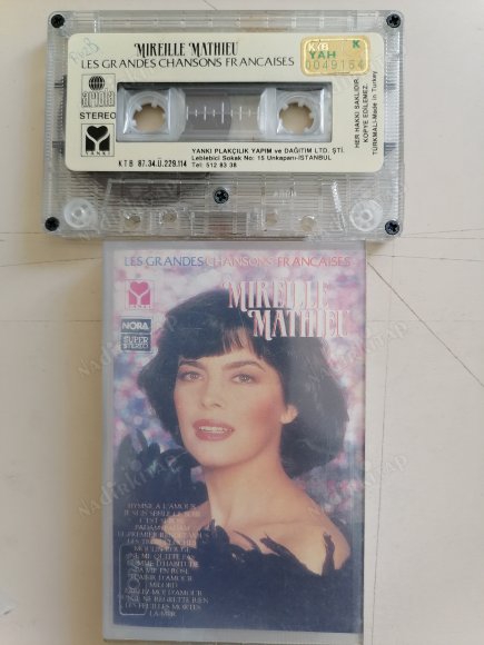 Mireille Mathieu ‎ / Les Grandes Chansons Françaises / 1987 TÜRKİYE Basım KASET -KAĞITLI İLK BASIM