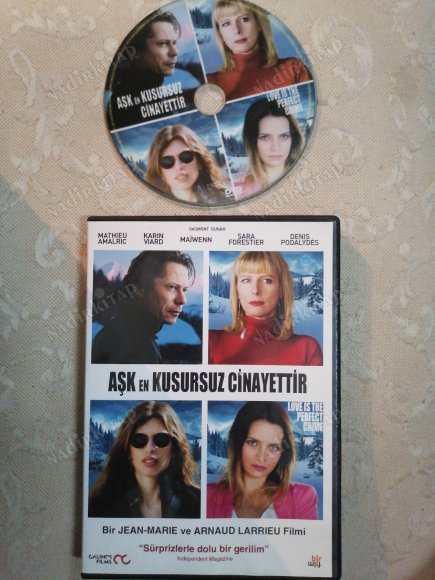 AŞK EN KUSURSUZ CİNAYETTİR( LOVE IS THE PERFECT CRIME) - Bir  JEAN-MARIE /ARNAUD LARRIEU Filmi -DVD