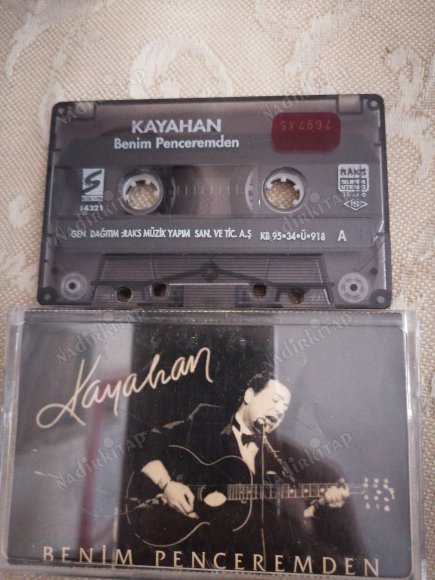 KAYAHAN  / BENİM PENCEREMDEN / 1995  TÜRKİYE BASIM KASET- 2.EL