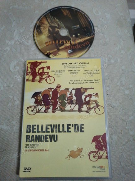BELLEVILLE’DE RANDEVU  (LES TRIPLETTES DE BELLEVILLE  ) /BİR SYLVAIN  CHOMET FİLMİ /  DVD ANİMASYON  FİLM  