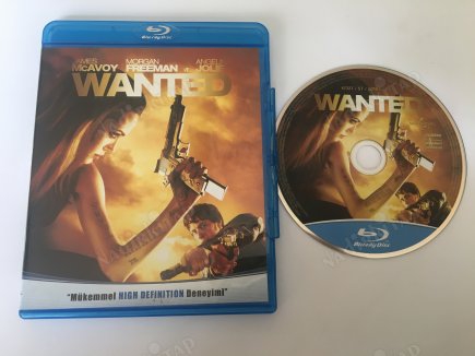 WANTED - 105 DAKİKA BLU-RAY 3D FİLM TÜRKİYE BASIM