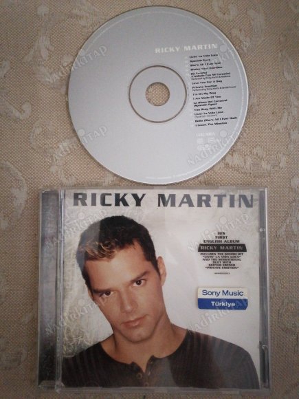RICKY MARTIN  - RICKY MARTIN  1999 TÜRKİYE SONY BASIM CD