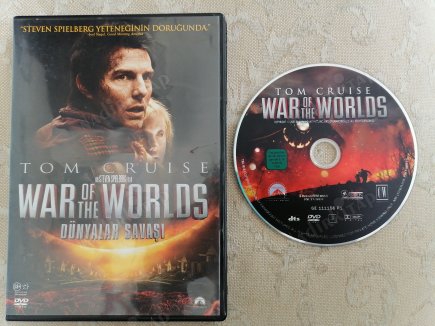 DÜNYALAR SAVAŞI ( WAR OF THE WORLDS )  - STEVEN SPIELBERG FİLMİ - 112 DAKİKA + EXTRA -2.EL DVD FİLM