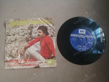 AYDIN TANSEL - SEVİLMEYİ UNUTMUŞKEN / HERŞEY SENİN 45 LİK PLAK