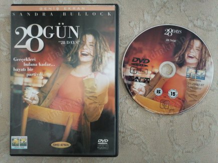 28 GÜN ( 28 DAYS )  - ÖZEL VERSİYON - SANDRA BULLOCK /VIGGO MORTENSEN - 99 DAKİKA - DVD  FİLM -2.EL