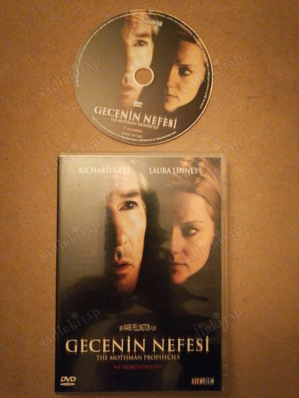 GECENİN NEFESİ (  THE MOTHMAN PROPHECIES  )  - RICHARD GERE/LAURA LINNEY DVD  Film - 114 DAKİKA   TÜRKİYE BASIM