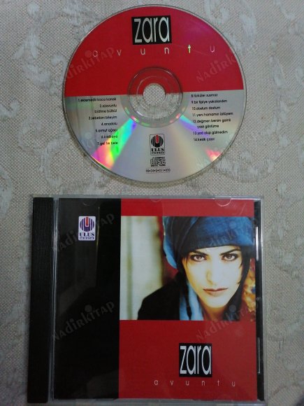 ZARA - AVUNTU - 1998  TÜRKİYE BASIM ALBÜM CD ( SARI BANDROL)