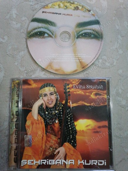 ŞEHRİBANA - EVİNA STRANAN  -  TÜRKİYE   BASIM  ALBÜM CD   ( KÜRTÇE CD  )