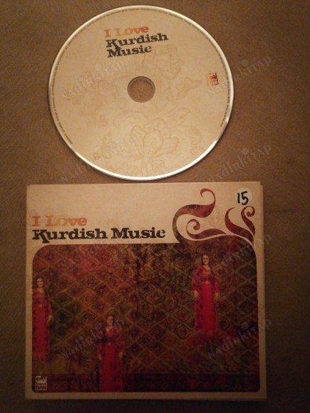 I LOVE KURDISH MUSIC  - 2009  TÜRKİYE   İLK BASIM  ALBÜM CD   ( KÜRTÇE CD  )