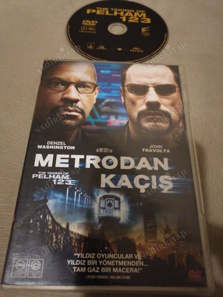 METRODAN KAÇIŞ ( THE TAKING OF PELHAM 123) - DENZEL WASHINGTON / JOHN TRAVOLTA - 2.EL DVD FİLM