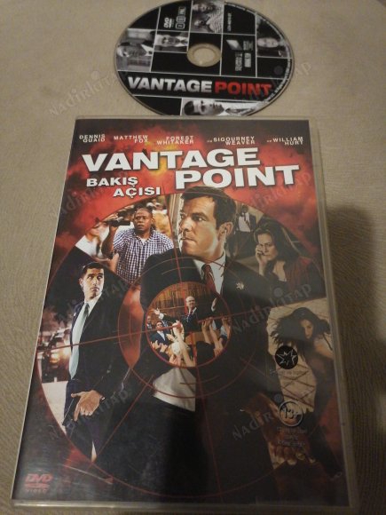 BAKIŞ AÇISI ( VANTAGE POINT ) - DENNIS QUAID - BİR PETE TRAVIS FİLMİ  -TÜRKİYE BASIM DVD FİLM -2.EL