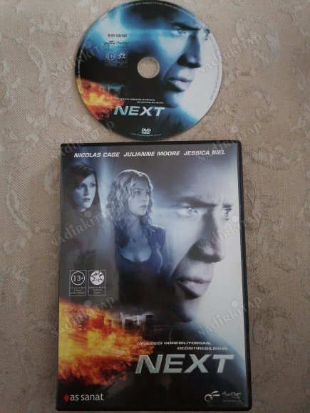 NEXT - NICOLAS CAGE / JESSICA BIEL - BİR LEE TAMAHORI FİLMİ - 91 DAKİKA+EXTRAS - 2.EL DVD FİLM