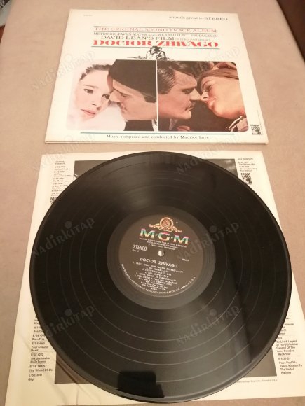 DOCTOR ZHIVAGO -ORIGINAL SOUNDTRACK- 1965 USA BASIM - LP 33’LÜK PLAK