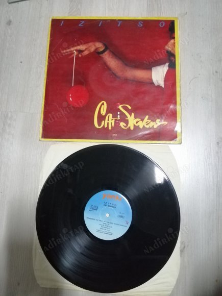 CAT STEVENS - IZITSO - 1977 TÜRKİYE BASIM 33 LÜK LP ALBÜM