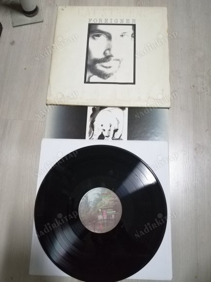 CAT STEVENS - FOREIGNER - 1973 ALMANYA BASIM 33 LÜK LP ALBÜM