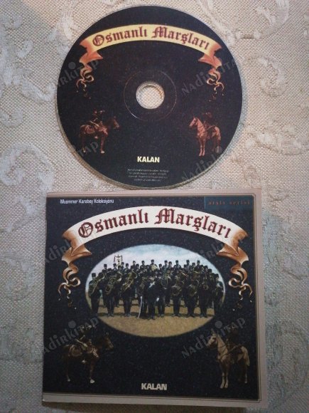 OSMANLI MARŞLARI ( Muammer Karabey Kolleksiyonu ) -   CD  ALBÜM + KİTAPÇIK -2.EL