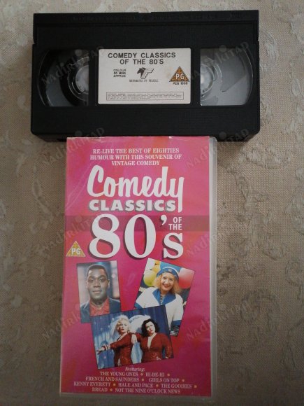 VHS VİDEO - COMEDY CLASSICS OF THE 80’S  - 50 DAKİKA - İNGİLİZCE