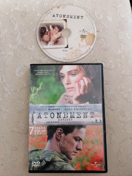 KEFARET ( ATONEMENT ) - BİR JOE WRIGHT FİLMİ - JAMES McAVOY / KEIRA KNIGHTLEY - DVD FİLM-2.EL