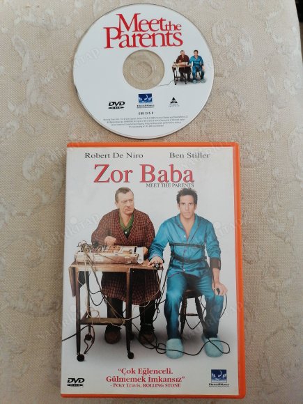 ZOR BABA ( MEET THE PARENTS ) - ROBERT DE NIRO / BEN STILLER   108 DAKİKA  TÜRKİYE BASIM - DVD FİLM