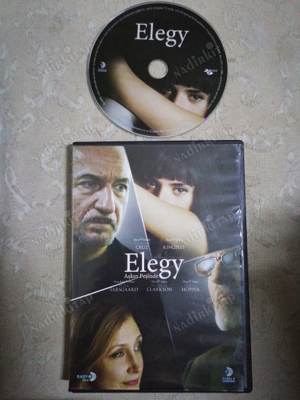 AŞKIN PEŞİNDE ( ELEGY ) - PENELOPE CRUZ / BEN KINGSLEY   - TÜRKİYE BASIM DVD FİLM - 108 DAKİKA