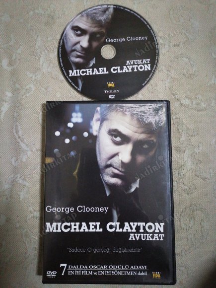 MICHAEL CLAYTON ( AVUKAT )  - GEORGE CLOONEY -  119  DAKİKA TÜRKİYE BASIM -   DVD FİLM
