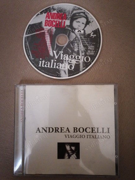 ANDREA BOCELLI - VIAGGIO ITALIANO - 1995 AVRUPA  BASIM CD ALBÜM