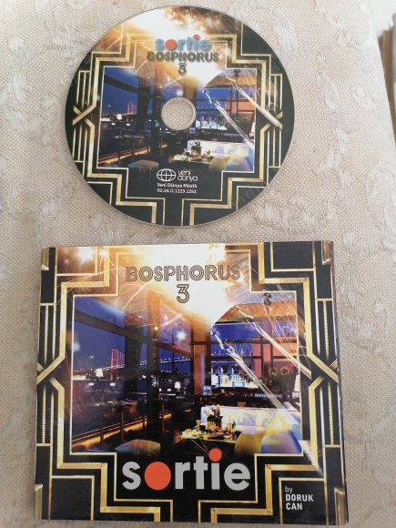 SORTIE BOSPHORUS 3 BY DORUK CAN -  TÜRKİYE   BASIM CD ALBÜM