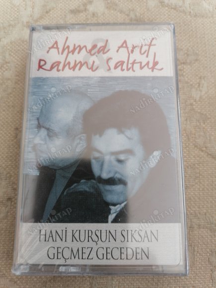 AHMET ARİF / RAHMİ SALTUK - HANİ KURŞUN SIKSAN GEÇMEZ GECEDEN - 2000 TÜRKİYE BASIM KASET- JELATİNLİ