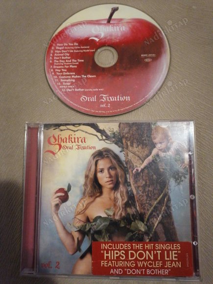 SHAKIRA - ORAL FIXATION  / CD ALBÜM / 2005 AVRUPA BASIM