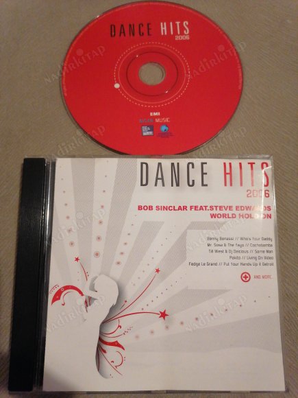 DANCE HITS 2006 - BOB SINCLAIR feat. STEVE EDWARDS / WORLD HOLD ON - TÜRKİYE BASIM CD ALBÜM