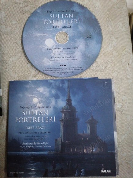 EMRE ARACI - Boğaziçi Mehtapları’nda SULTAN PORTRELERİ  -  TÜRKİYE BASIM CD ALBÜM -2.EL