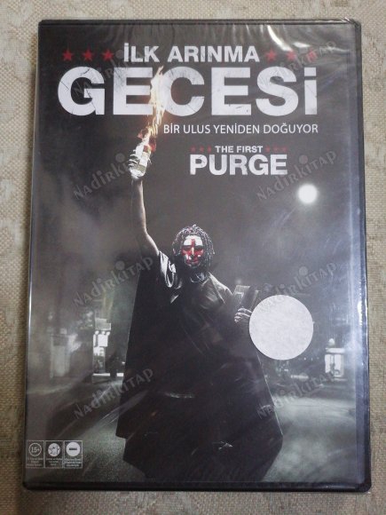 İLK ARINMA GECESİ(THE FIRST PURGE ) - BİR GERARD MCMURRAY  FİLMİ - DVD FİLM - AÇILMAMIŞ AMBALAJINDA