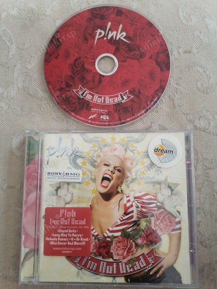 PİNK - I’M NOT DEAD  - 2006 AVRUPA   BASIM CD ALBÜM