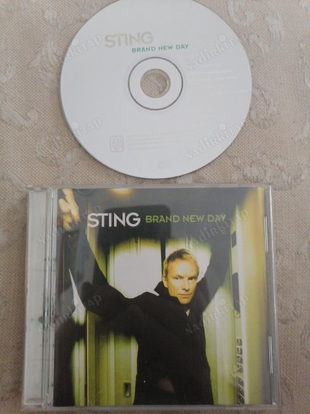STING - BRAND NEW DAY -  ALBÜM  CD - 1999 AVRUPA   BASIM ( DESERT ROSE BU ALBÜMDE )