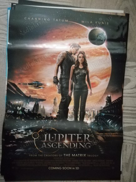 JUPITER ASCENDING - 70X100 CM EBATLARINDA AMERİKAN BASIM   FİLM AFİŞİ