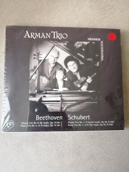 ARMAN TRIO - VIENNESE MASTERWORK -  BEETHOVEN - SCHBERT - TÜRKİYE BASIM  CD - AÇILMAMIŞ AMBALAJINDA