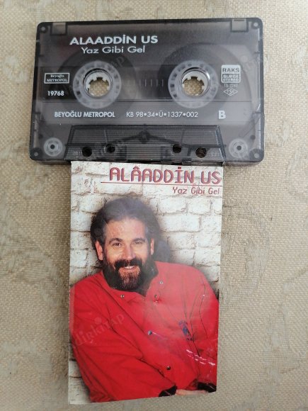 ALAADDİN US - YAZ GİBİ GEL   - 1998  TÜRKİYE BASIM KASET ALBÜM