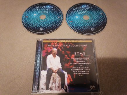 MEVLANA CELALETTİN-İ RUMİ - ETME    ( YILMAZ ERDOĞAN / ORHAN ŞALLIEL ) - 2 CD - TÜRKİYE BASIM VCD CANLI KAYIT