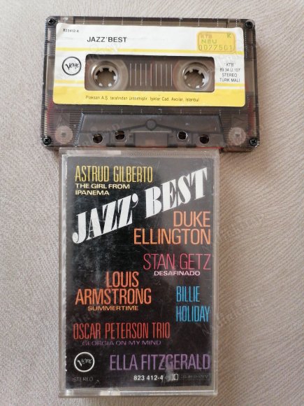JAZZ’ BEST - 1989 TÜRKİYE BASIM KASET ALBÜM