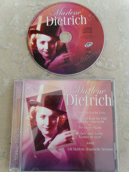 MARLENE DIETRICH - 2003 AVRUPA ( EU )  BASIM CD ALBÜM